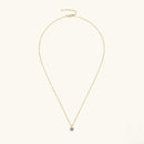 Collier Moissanite 1 Carat - Doré - CLOTHO STORE