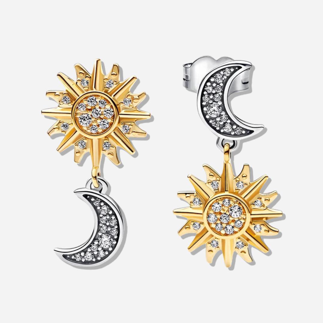 Sun and Moon Earring